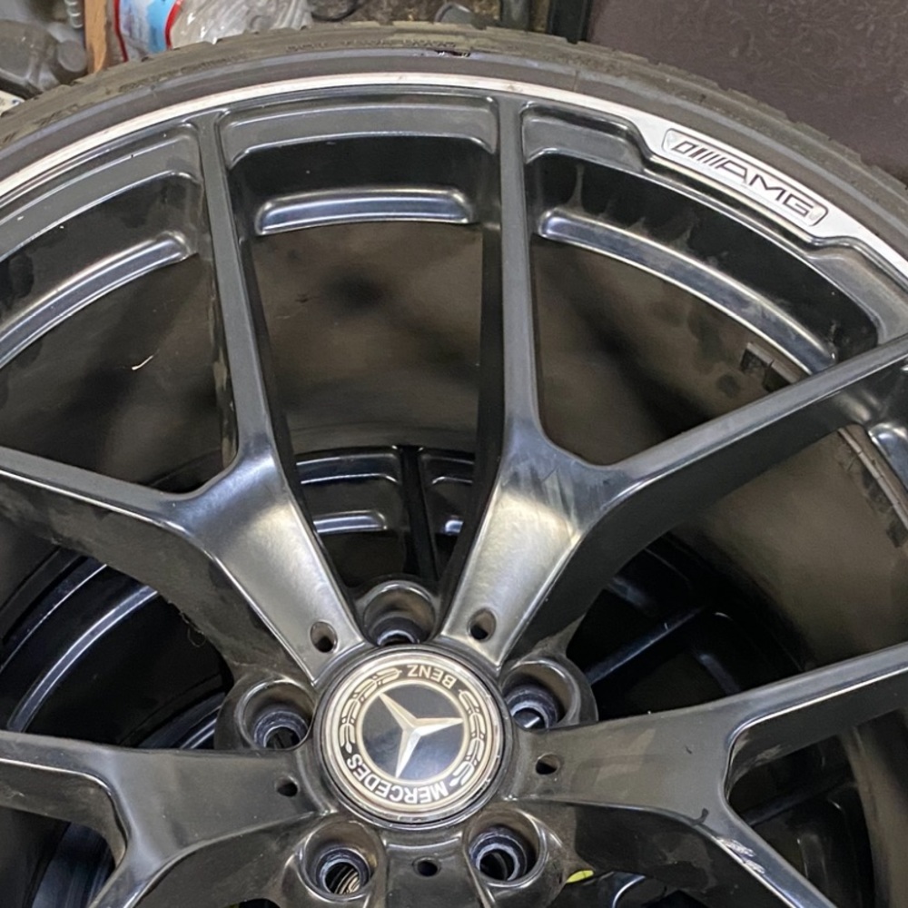 20 inch AMG Mercedes Rims with tire. Only have 3